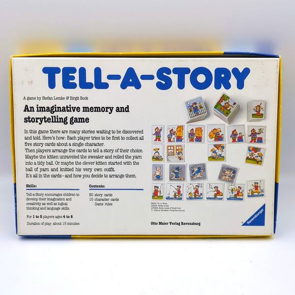 Ravensburger Tell-A-Story Board Game Memory Storytelling Preschool 4-8 1-5 Play - Picture 2 of 4